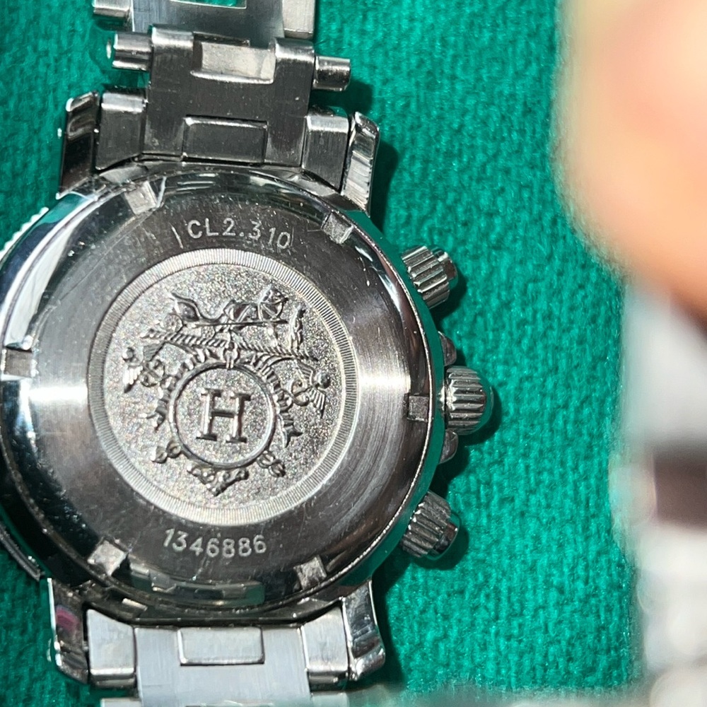 HEREMES stainless steel clipper diver watch. - Picture 6 of 8